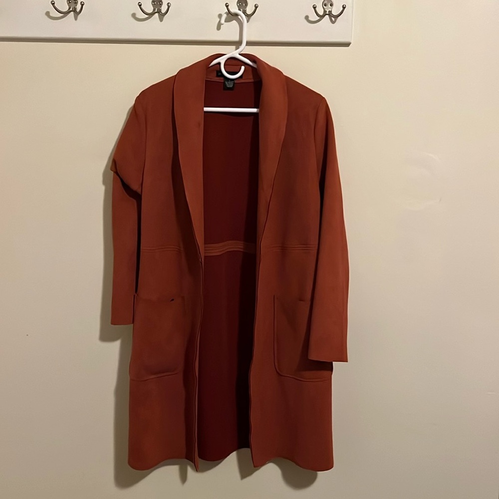 Small orange Joan Vass coat